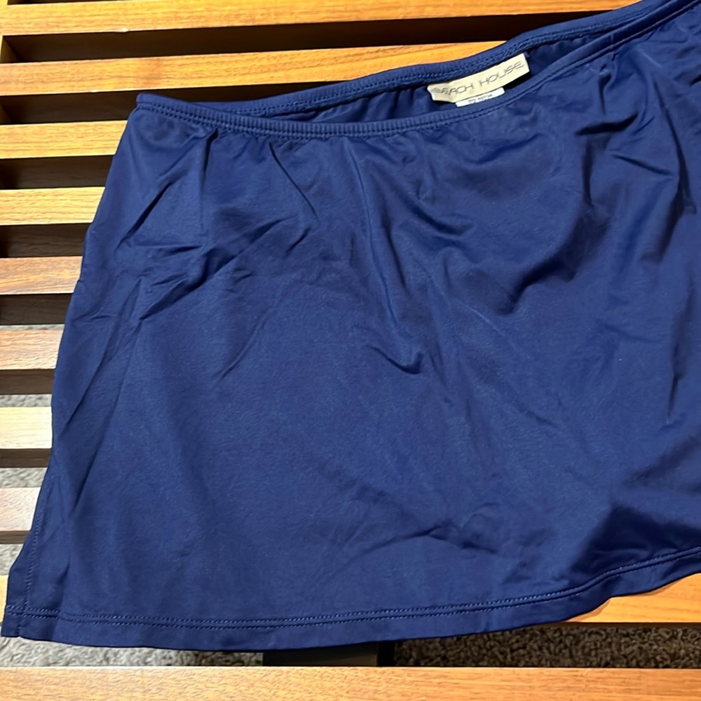 Beach House Swim Skort Navy Size 12